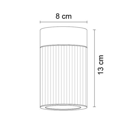 Zuma Line - Φωτιστικό σποτ 1xG9/6W/230V χρυσό