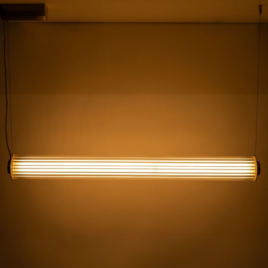 Zuma Line - Ρυθμιζόμενο LED κρεμαστό φωτιστικό με καλώδιο LED/39W/230V 2700-6500K χρυσό + τηλεχειριστήριο