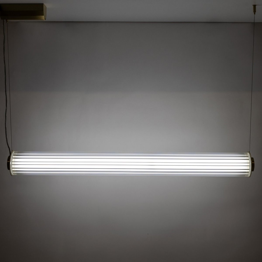 Zuma Line - Ρυθμιζόμενο LED κρεμαστό φωτιστικό με καλώδιο LED/39W/230V 2700-6500K χρυσό + τηλεχειριστήριο