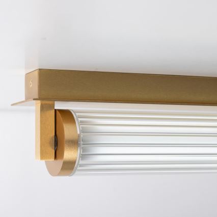 Zuma Line - ρυθμιζόμενο επιτοίχιο φωτιστικό LED/26W/230V 2700-6500K χρυσό + τηλεχειριστήριο