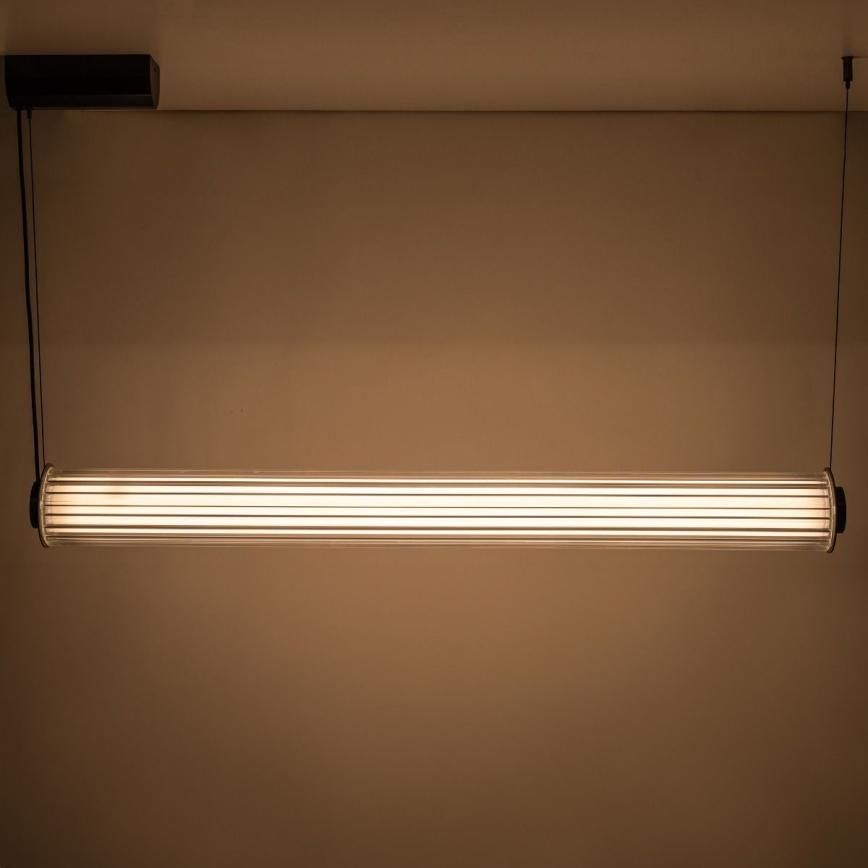 Zuma Line - Ρυθμιζόμενο LED κρεμαστό φωτιστικό σε καλώδιο LED/39W/230V 2700-6500K μαύρο + τηλεχειριστήριο