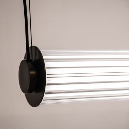 Zuma Line - Ρυθμιζόμενο LED κρεμαστό φωτιστικό σε καλώδιο LED/39W/230V 2700-6500K μαύρο + τηλεχειριστήριο