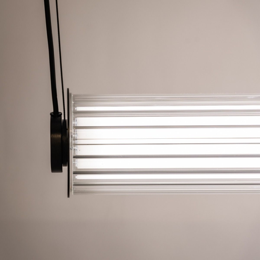 Zuma Line - Ρυθμιζόμενο LED κρεμαστό φωτιστικό σε καλώδιο LED/39W/230V 2700-6500K μαύρο + τηλεχειριστήριο
