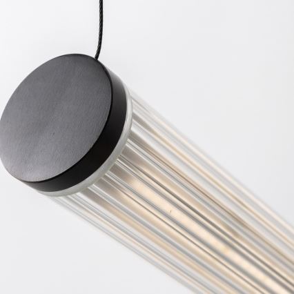 Zuma Line - Ρυθμιζόμενος LED πολυέλαιος σε καλώδιο LED/64W/230V 2700-6500K μαύρος + τηλεχειριστήριο
