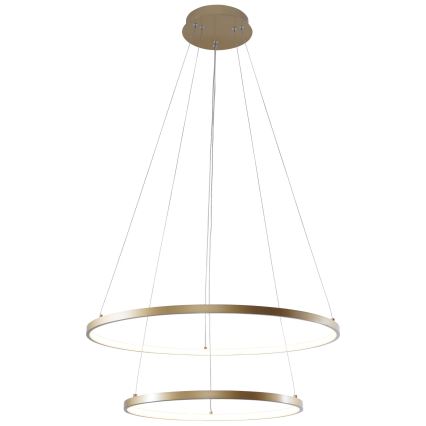 Zuma Line -  Κρεμαστό φωτιστικό οροφής LED LED/50W/230V 3000/4000/6000K διάμετρος 60 cm χρυσαφί