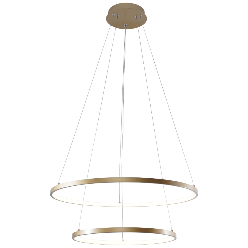 Zuma Line -  Κρεμαστό φωτιστικό οροφής LED LED/50W/230V 3000/4000/6000K διάμετρος 60 cm χρυσαφί