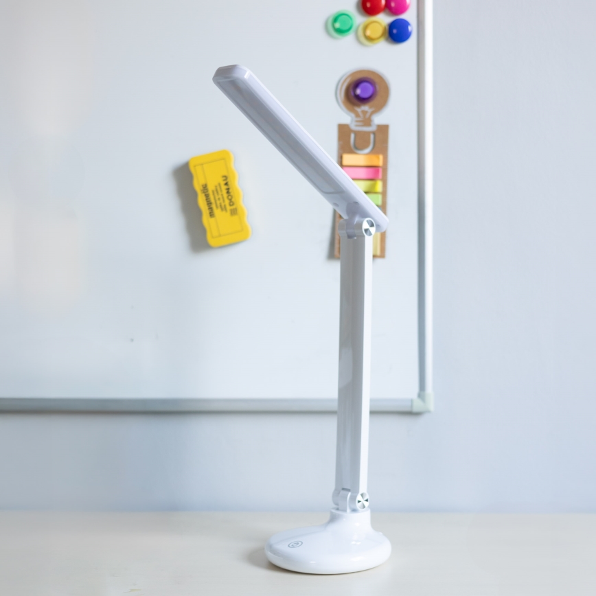 Zuma Line - Επαναφορτιζόμενος επιτραπέζιος φωτιστικό LED/6W/1200 mAh 3000/4500/6000K CRI 90 λευκό