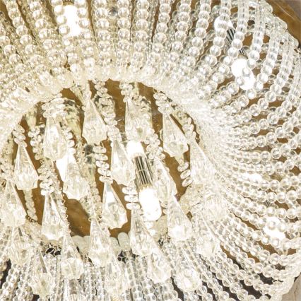 Zuma Line - Φωτιστικό οροφής 6xG9/25W/230V διάμετρος 45 cm γυαλιστερό χρώμιο