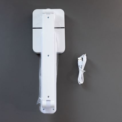 Zuma Line - Επαναφορτιζόμενο επιτραπέζιο φωτιστικό LED/8W/1200 mAh 3000/4500/6000K CRI 90 λευκό