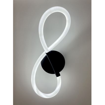 Zuma Line - Φωτιστικό τοίχου LED LED/14W/230V 3000/4000/6000K μαύρο