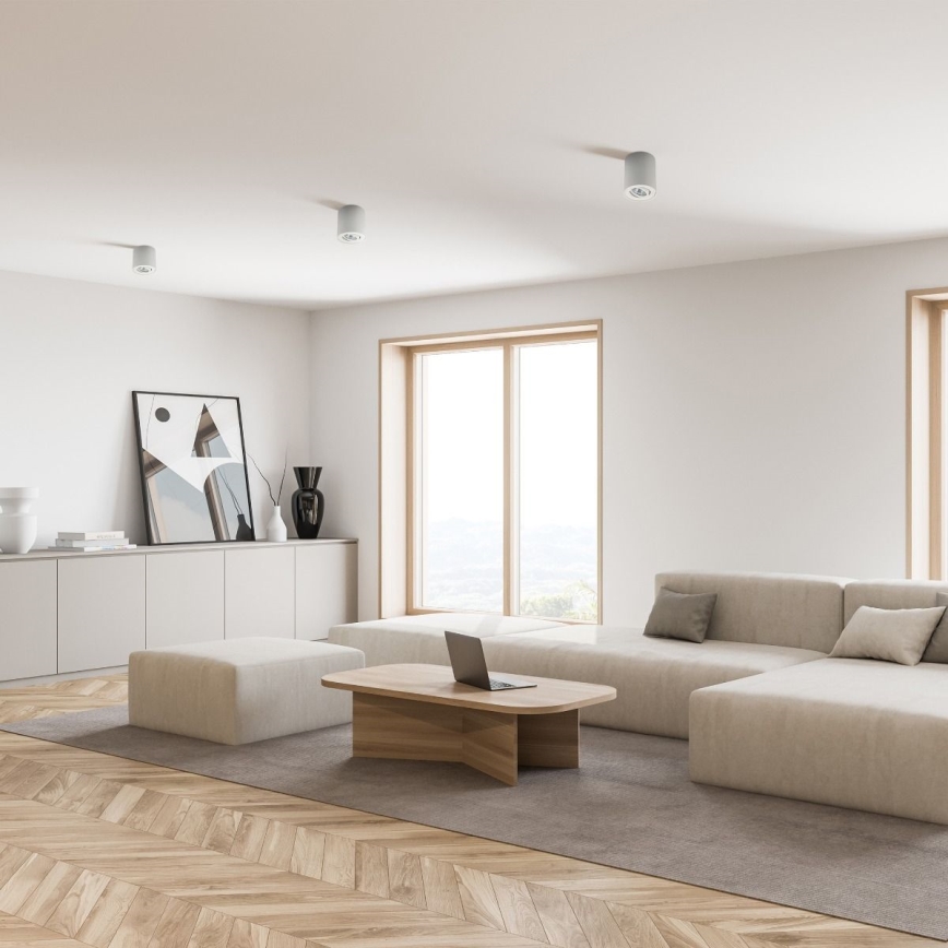 Zuma Line - Ρυθμιζόμενο LED RGBW σποτ 1xGU10/6W/230V λευκό + τηλεχειριστήριο