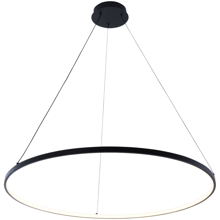 Zuma Line -  Κρεμαστό φωτιστικό οροφής LED LED/36W/230V 3000/4000/6000K διάμετρος 80 cm μαύρο