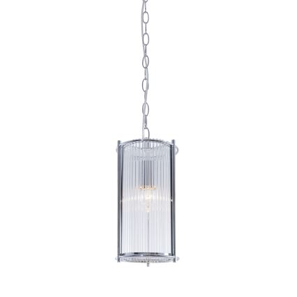 Zuma Line - Κρεμαστό φωτιστικό οροφής 1xE27/40W/230V γυαλιστερό χρώμιο