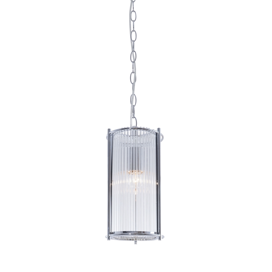 Zuma Line - Κρεμαστό φωτιστικό οροφής 1xE27/40W/230V γυαλιστερό χρώμιο