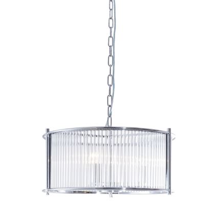 Zuma Line - Κρεμαστό φωτιστικό οροφής 3xE27/40W/230V γυαλιστερό χρώμιο