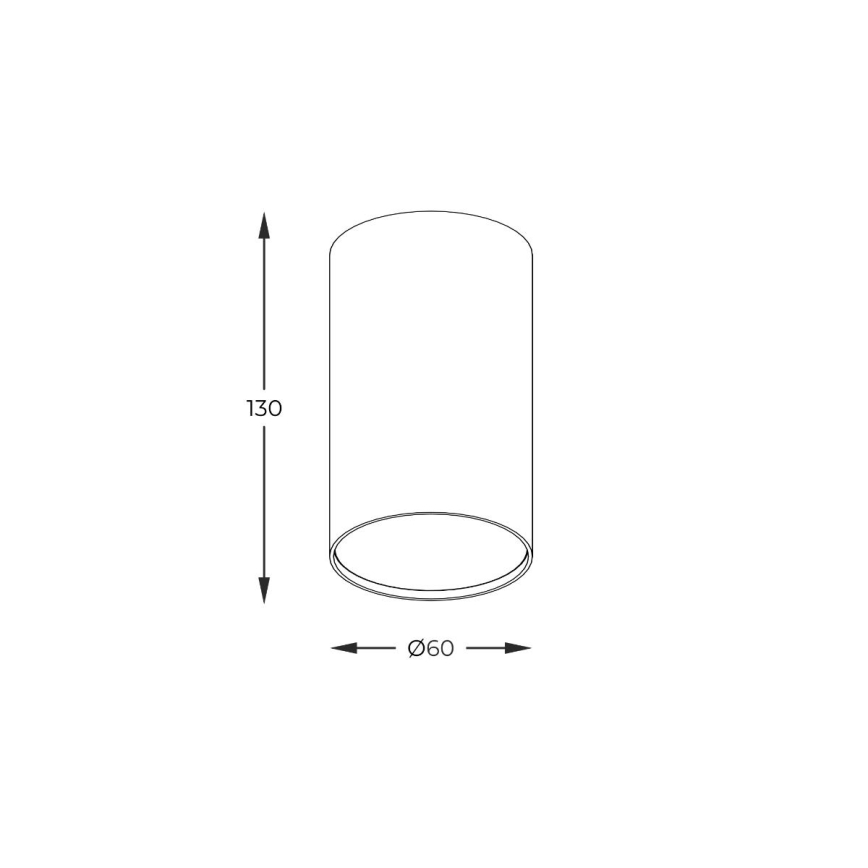 Zuma Line - Φωτιστικό σποτ 1xGU10/50W/230V δρυς