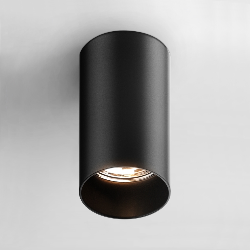 Zuma Line - LED RGBW ρυθμιζόμενο σποτ 1xGU10/4,8W/230V μαύρο + τηλεχειριστήριο