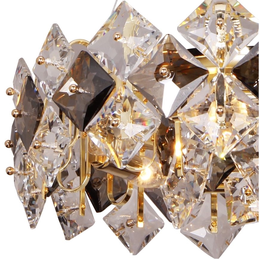 Zuma Line -  Κρεμαστό φωτιστικό οροφής 6xE14/40W/230V χρυσαφί