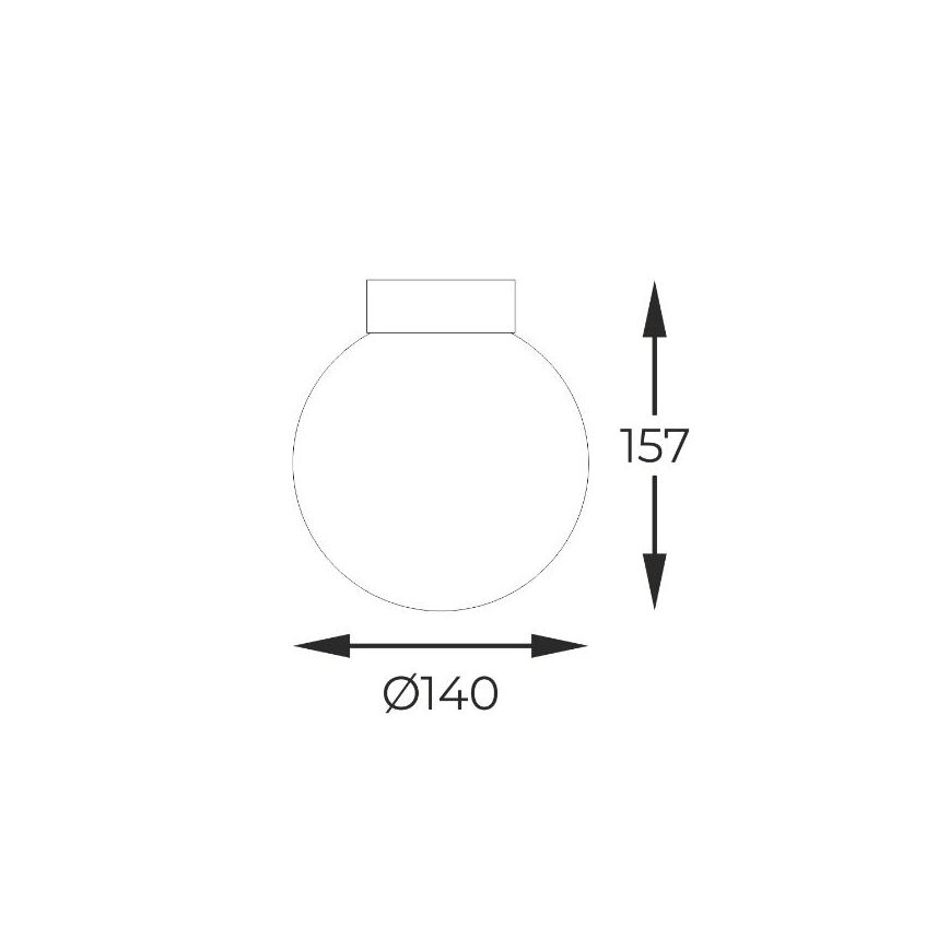 Zuma Line - Φωτιστικό οροφής 1xG9/4W/230V μαύρο