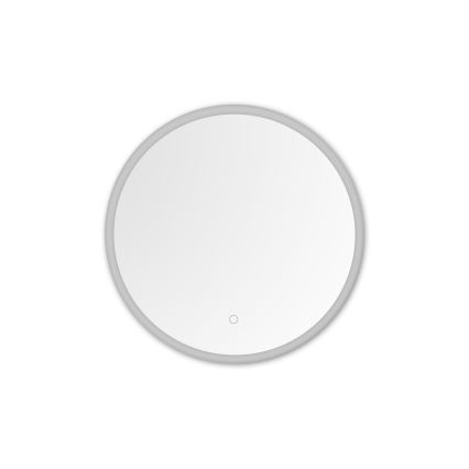 Zuma Line - LED Bathroom τοίχου καθρέφτης με ένα οπίσθιος φωτισμός LED/24W/230V 3000/4000/6000K διάμετρος 60 cm IP44 λευκό