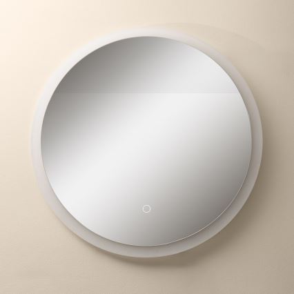 Zuma Line - LED Bathroom τοίχου καθρέφτης με ένα οπίσθιος φωτισμός LED/24W/230V 3000/4000/6000K διάμετρος 60 cm IP44 λευκό