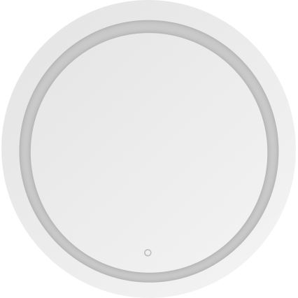 Zuma Line - Επιτοίχιος καθρέφτης μπάνιου με ενσωματωμένο φωτισμό LED/36W/230V 3000/4000/6000K διάμ. 80 cm IP44