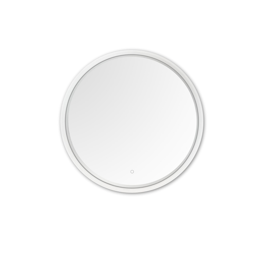 Zuma Line - LED Bathroom τοίχου καθρέφτης με ένα οπίσθιος φωτισμός LED/24W/230V 3000/4000/6000K διάμετρος 60 cm IP44 λευκό/χρυσό