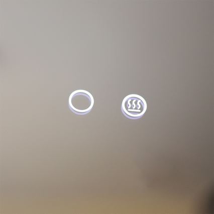 Zuma Line - LED Bathroom heated τοίχου καθρέφτης με ένα οπίσθιος φωτισμός LED/24W/230V 3000/4000/6000K 70x50 cm IP44