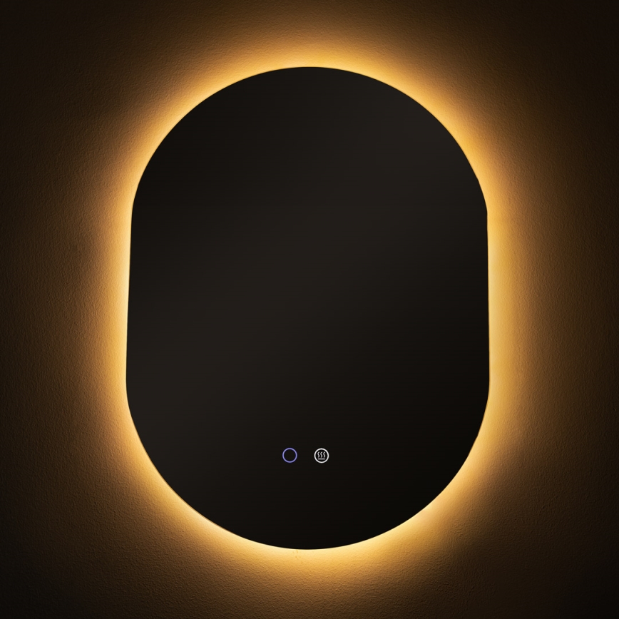Zuma Line - LED Bathroom heated τοίχου καθρέφτης με ένα οπίσθιος φωτισμός LED/24W/230V 3000/4000/6000K 70x50 cm IP44