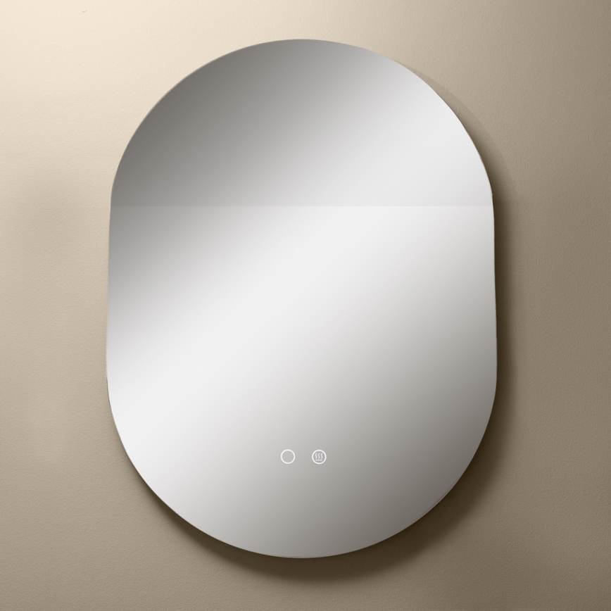 Zuma Line - LED Bathroom heated τοίχου καθρέφτης με ένα οπίσθιος φωτισμός LED/24W/230V 3000/4000/6000K 70x50 cm IP44