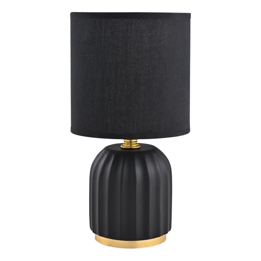 Zuma Line - Eπιτραπέζιο φωτιστικό 1xE14/40W/230V μαύρο/χρυσό