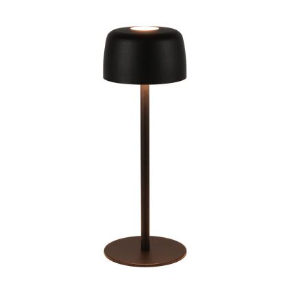Zuma Line - LED Dimmable επαναφορτιζόμενο επιτραπέζιο φωτιστικό	 LED/2W/1200 mAh IP44 μαύρο