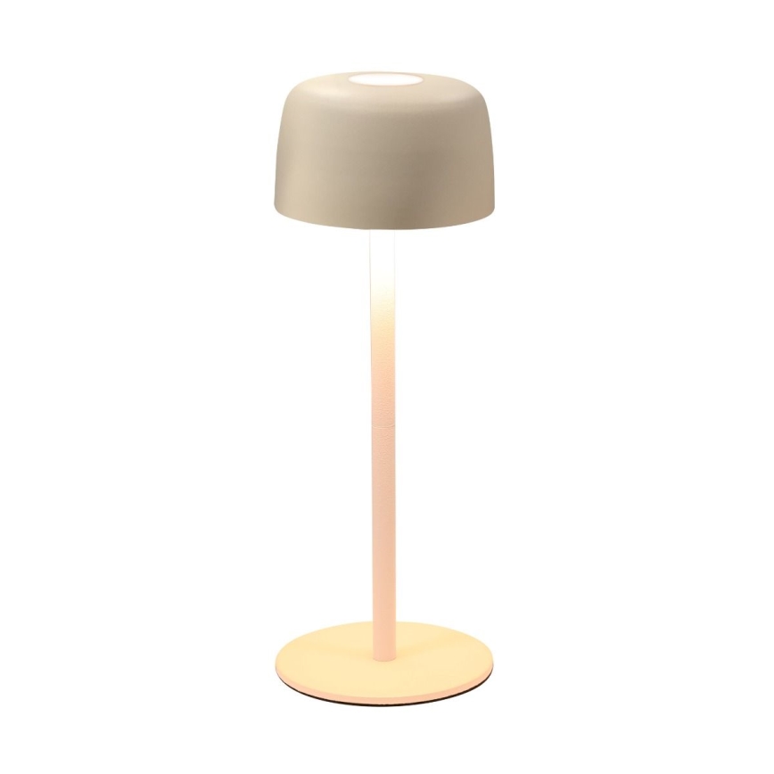 Zuma Line - LED Dimmable επαναφορτιζόμενο επιτραπέζιο φωτιστικό	 LED/2W/1200 mAh IP44 κρεμ