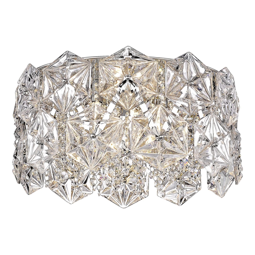 Zuma Line - Φωτιστικό οροφής 5xG9/33W/230V γυαλιστερό χρώμιο