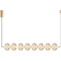 Zuma Line - Κρεμαστό φωτιστικό LED με καλώδιο LED/50W/230V χρυσό
