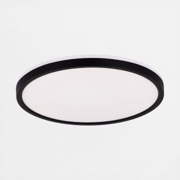 Zuma Line - LED Dimmable φωτιστικό οροφής LED/26,5W/230V + LED/6,5W 3000/4000/5500K διάμετρος 32 cm μαύρο