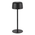 Zuma Line - LED Dimmable επαναφορτιζόμενο επιτραπέζιο φωτιστικό	 LED/2W/1200 mAh IP44 μαύρο