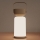 Zuma Line - LED Dimmable επαναφορτιζόμενο επιτραπέζιο φωτιστικό	 LED/3W/1200 mAh 3000/4000/6500K IP44 καφέ