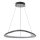 Zuma Line - Led Dimmable κρεμαστό φωτιστικό οροφής LED/34W/230V 3000K μαύρο γυαλιστερό χρώμιο