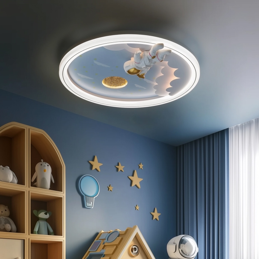 Zuma Line - LED Dimmable κρεμαστό φωτιστικό οροφής LED/42W/230V 3000/5700K αστροναύτης