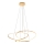 Zuma Line - Led Dimmable κρεμαστό φωτιστικό οροφής LED/56W/230V χρυσαφί