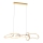Zuma Line - Led Dimmable κρεμαστό φωτιστικό οροφής LED/56W/230V χρυσαφί