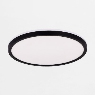 Zuma Line - LED Dimmable φωτιστικό οροφής LED/38W/230V + LED/11W 3000/4000/5500K διάμετρος 50 cm μαύρο