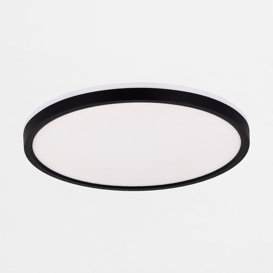 Zuma Line - LED Dimmable φωτιστικό οροφής LED/38W/230V + LED/11W 3000/4000/5500K διάμετρος 50 cm μαύρο