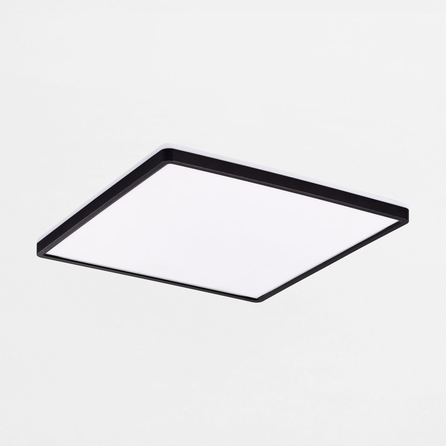 Zuma Line - LED Dimmable φωτιστικό οροφής LED/38W/230V + LED/12W 3000/4000/5500K 40x40 cm μαύρο