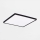 Zuma Line - LED Dimmable φωτιστικό οροφής LED/38W/230V + LED/12W 3000/4000/5500K 40x40 cm μαύρο
