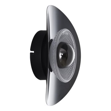 Zuma Line - LED φωτιστικό τοίχου LED/8W/230V μαύρο/καπνιστό μαύρο