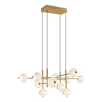 Zuma Line - LED φωτιστικό οροφής με ανάρτηση καλωδίου LED/63W/230V χρυσό