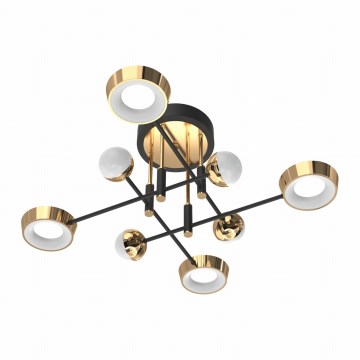 Zuma Line - LED ρυθμιζόμενη πλαφονιέρα LED/60W/230V χρυσή/μαύρη