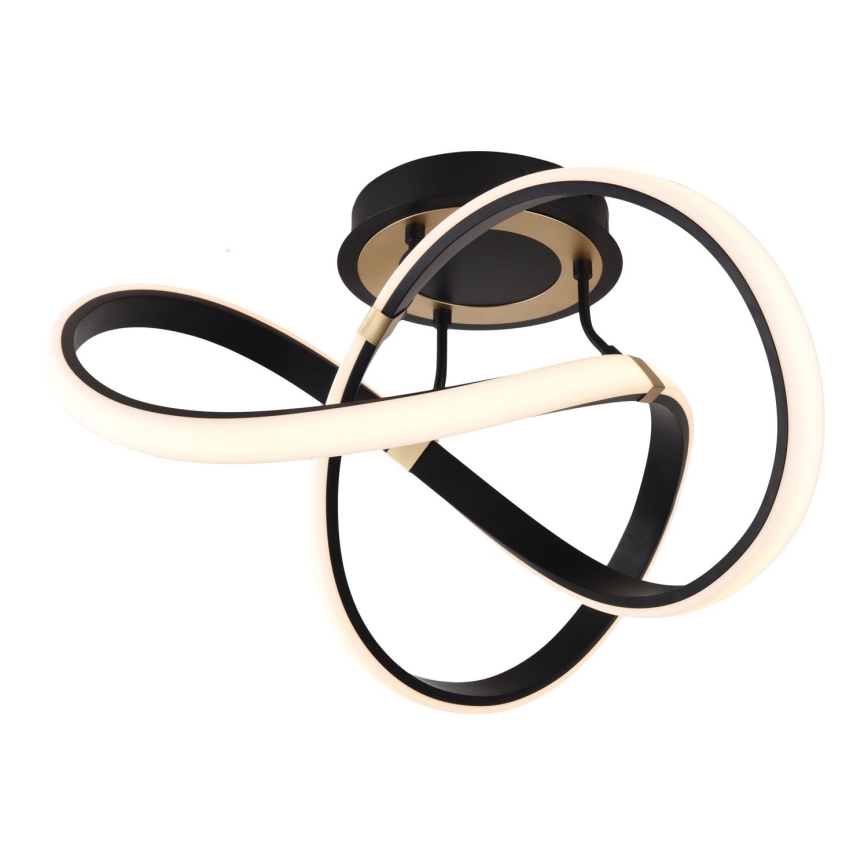 Zuma Line - LED Ρυθμιζόμενο φωτιστικό οροφής LED/44W/230V μαύρο/χρυσό